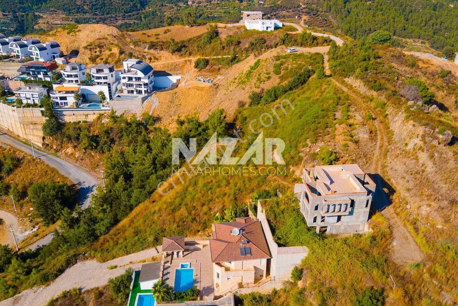 Alanya Kargıcak’ta Satılık İmarlı Deniz Manzaralı 598 M² Arsa