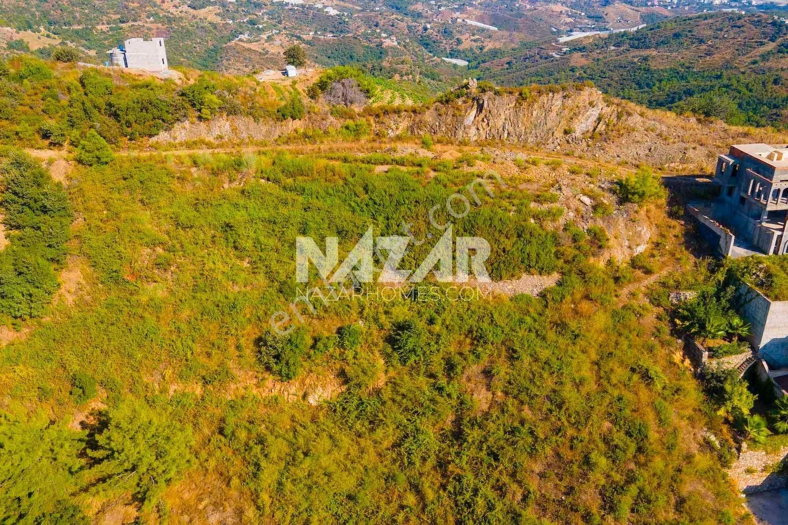 Alanya Kargıcak’ta Satılık İmarlı Deniz Manzaralı 545 M² Arsa
