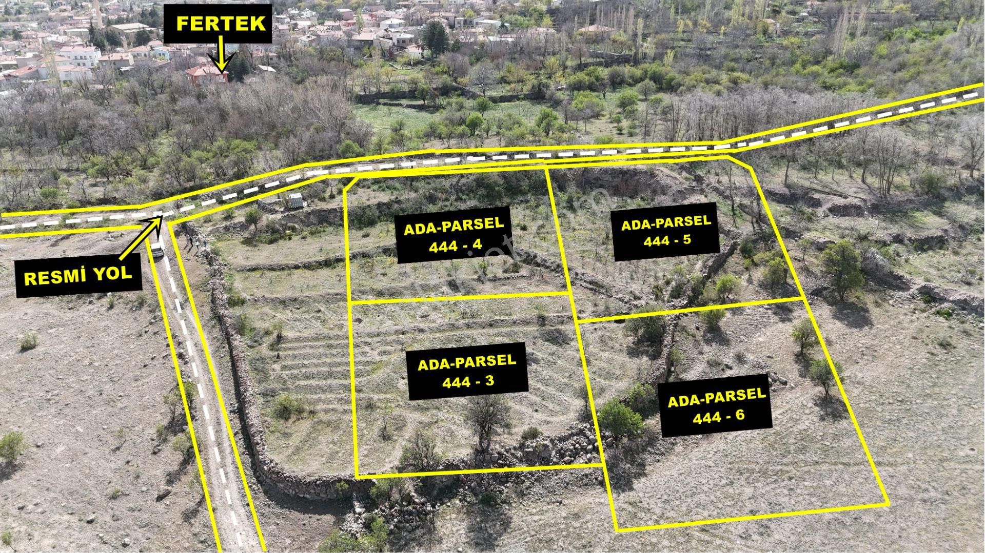 E.gökal Fertek 4.163 M2 ! 4 Parça Toplu Satılık Arsa !
