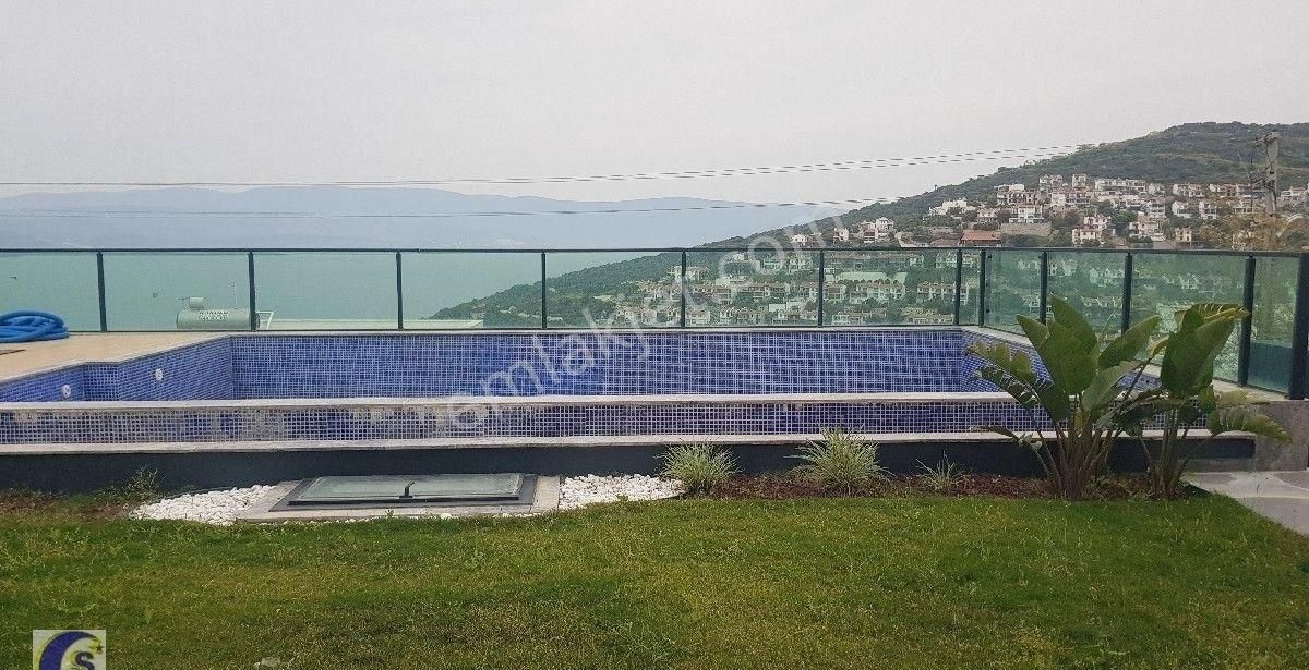 Bodrum Boğaziçınde Deniz Manzaralı, Mustakıl Havuzlu, Kapalı Otoparklı ,asansörlü Villa, - Görsel 26