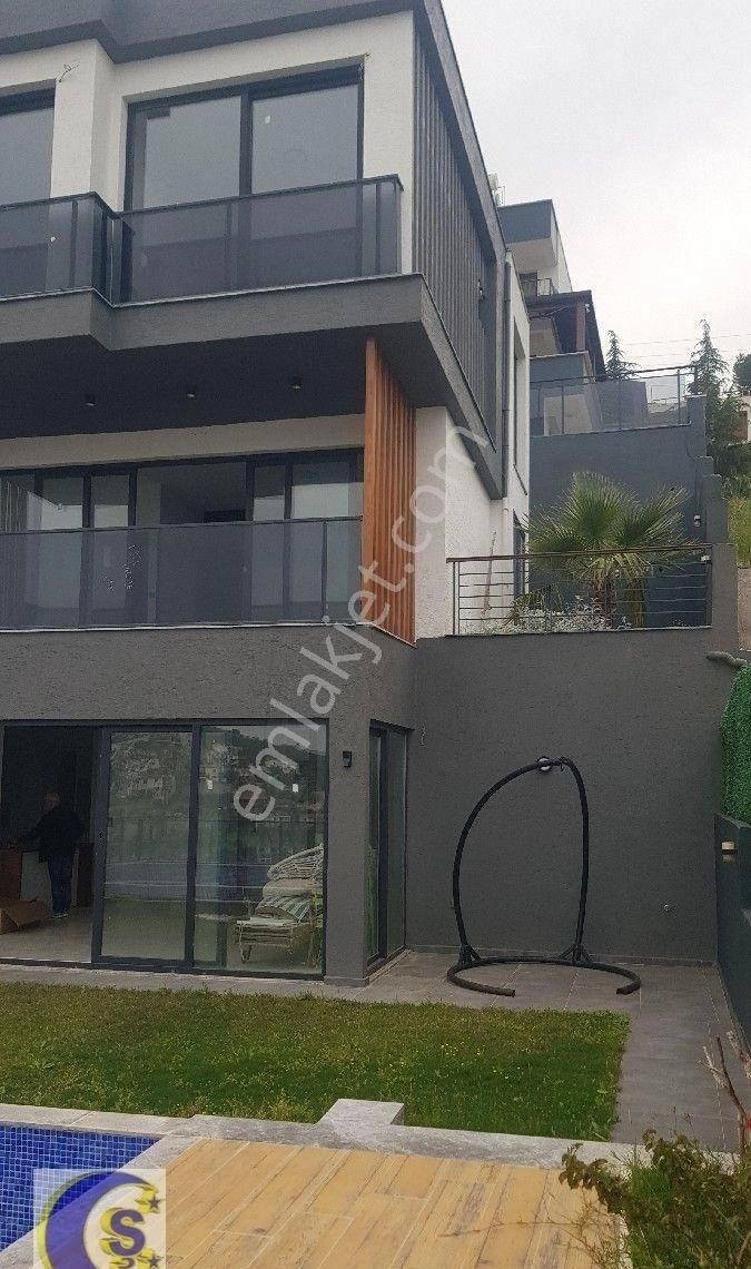 Bodrum Boğaziçınde Deniz Manzaralı, Mustakıl Havuzlu, Kapalı Otoparklı ,asansörlü Villa, - Görsel 14