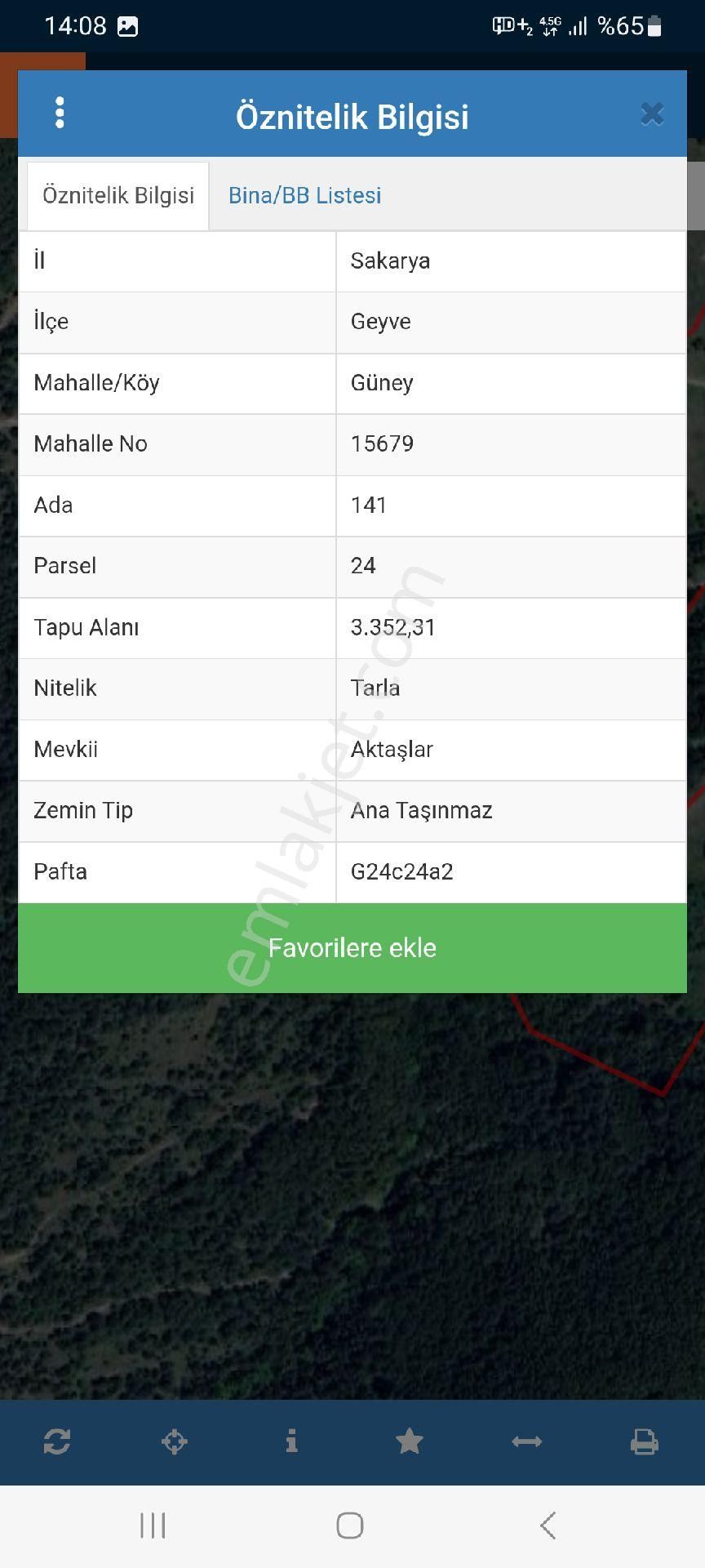 Sakarya Gey Ve Güney Mah 3352