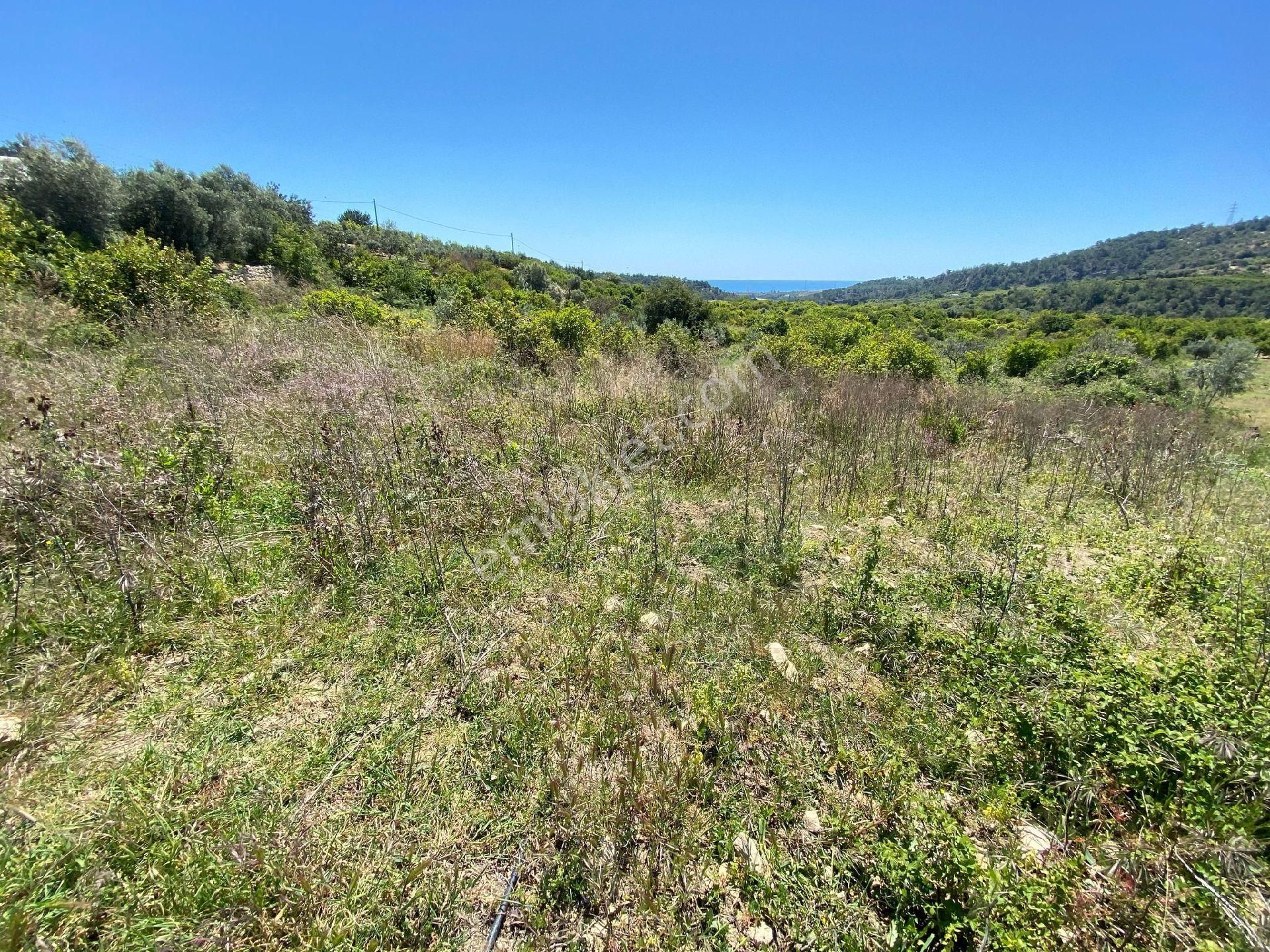 Mezitli Çevlik 345 M2 Kısmı Deniz Manzaralı Satılık Arazi.