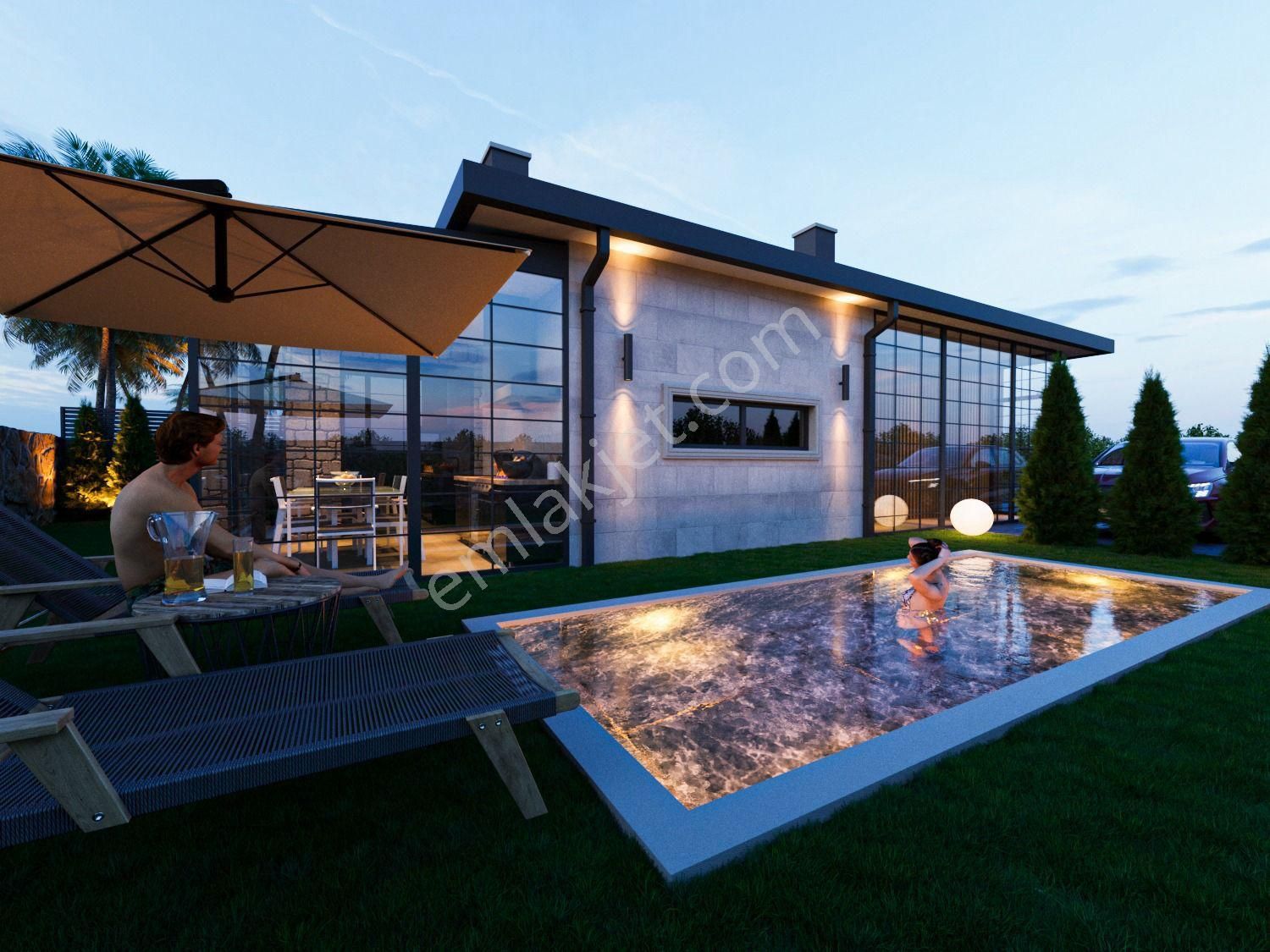 Manisa Çamlıca'da Akıllı Ultra Lüx Satılık Havuzlu Villalar - Görsel 2