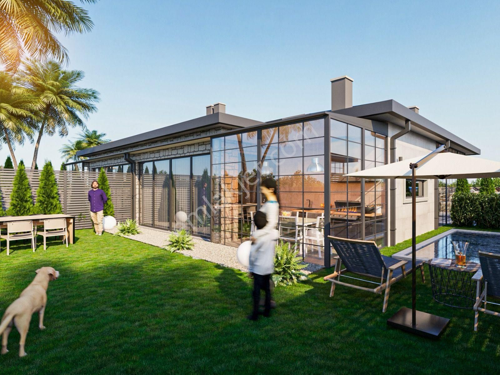 Manisa Çamlıca'da Akıllı Ultra Lüx Satılık Havuzlu Villalar - Görsel 13