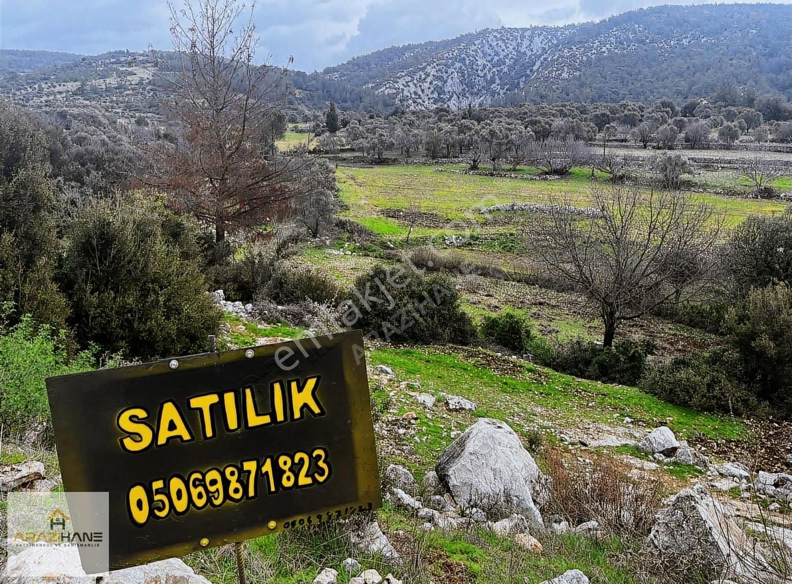 Milas Çamköy Çıkışı Gökbelde Resmi Yollu Çeşme Dibi Tarla - Görsel 6