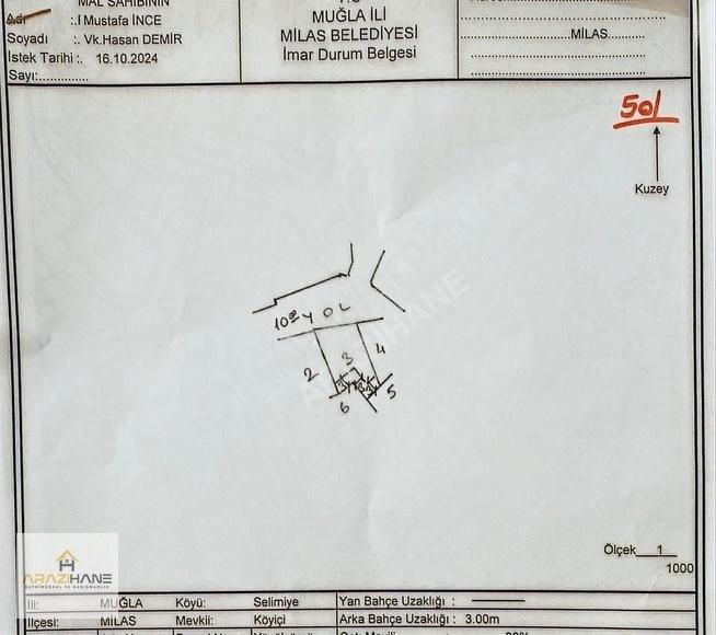 Satılık İmarlı Selimeye Merkezde Arsa - Görsel 7