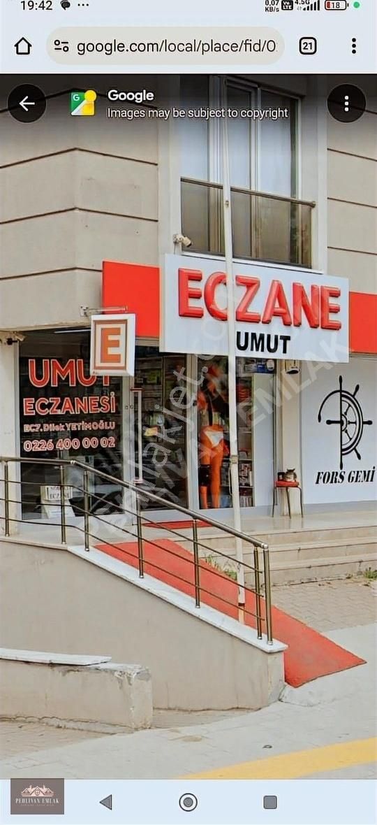 Pehlivan Emlak'tan 82 Metrekare Satılık Dükkan