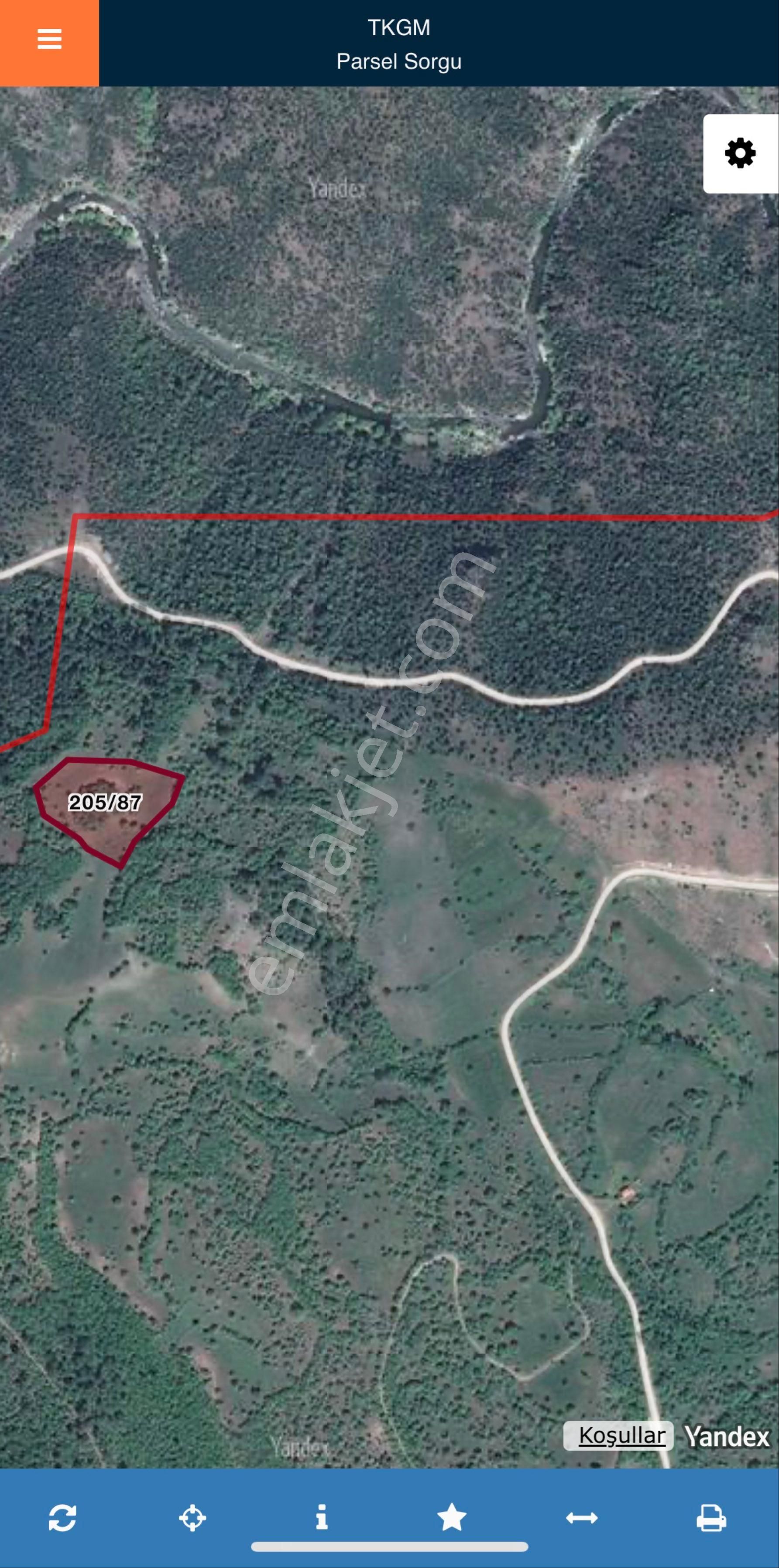Dtr Skala Dursunbey’de 8404 M2 Yatırımlık Satılık Tarla