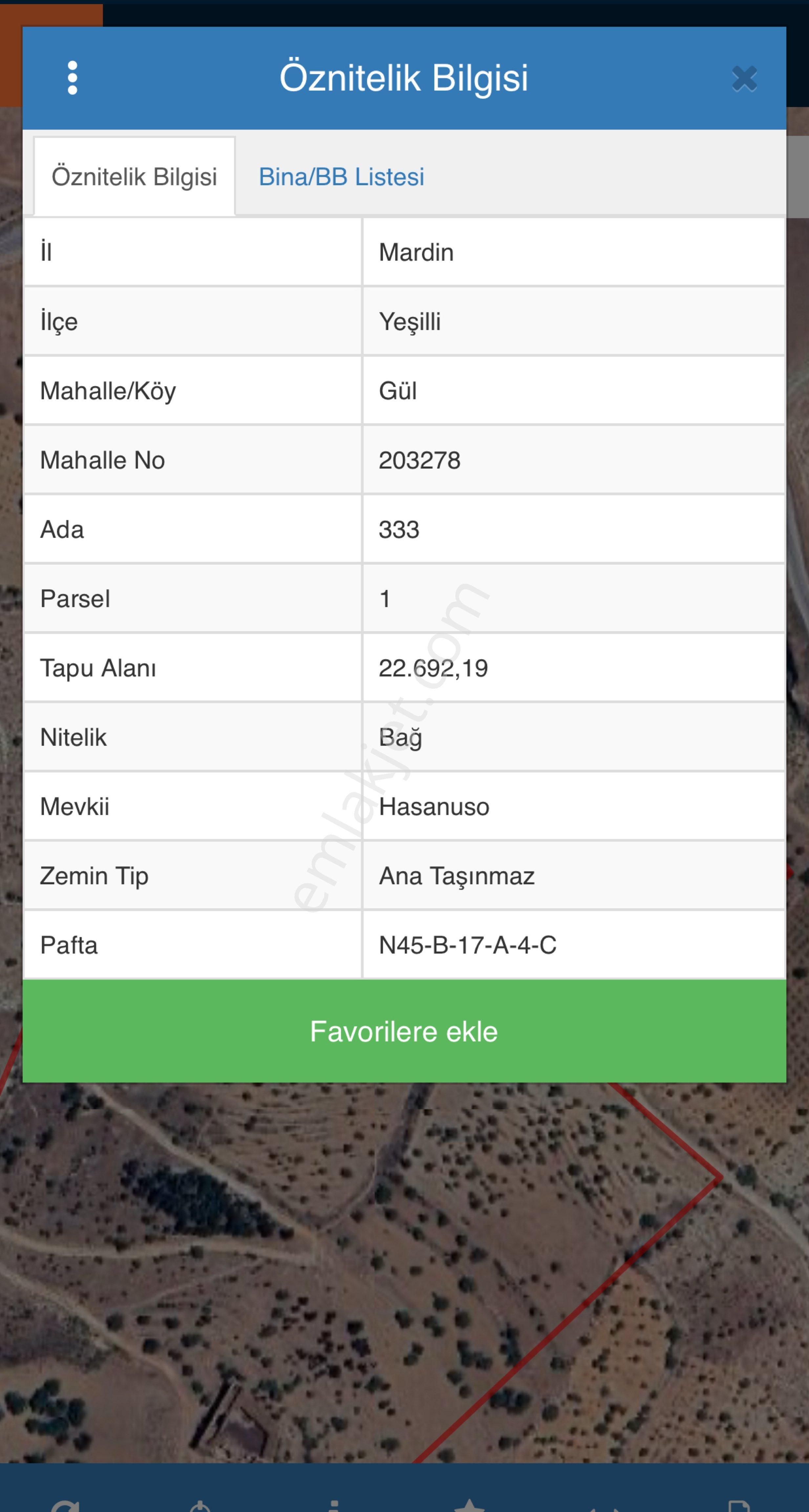 Çam Emlak`tan Satılık Gül Mahalle`sinde Fırsat 22 Dönüm Bağ