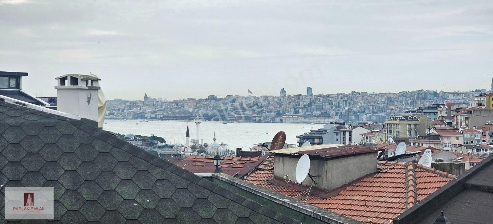 Parlak ' Tan İçi Yapılı Lüx 2+1 *boş* Deniz Manzaralı Daire