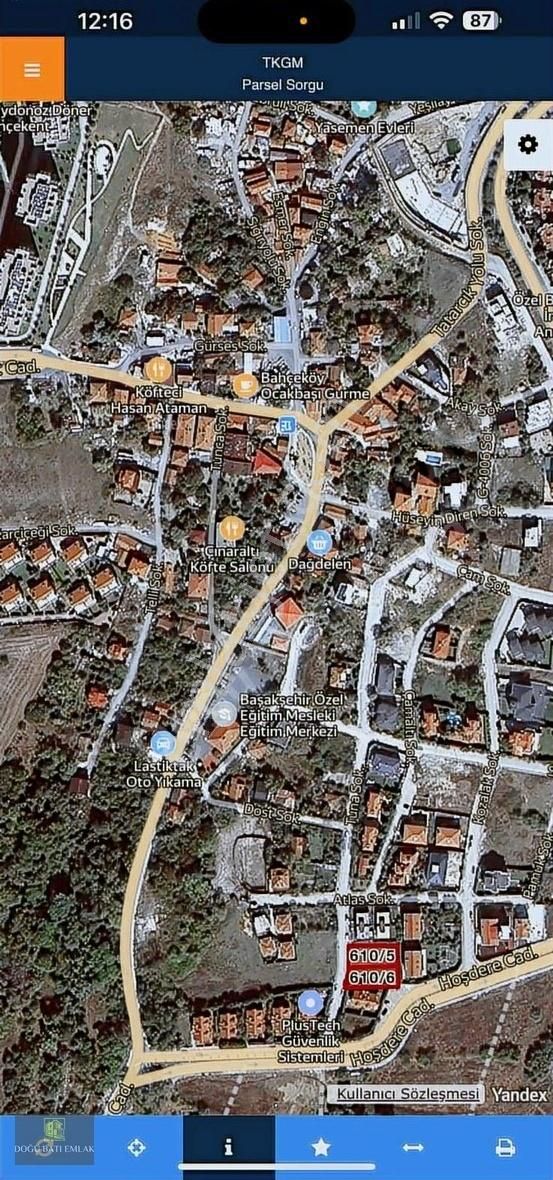İstanbul Başakşehir Hoşdere'de 1025 M² İmarlı 2 Parsel - Görsel 5