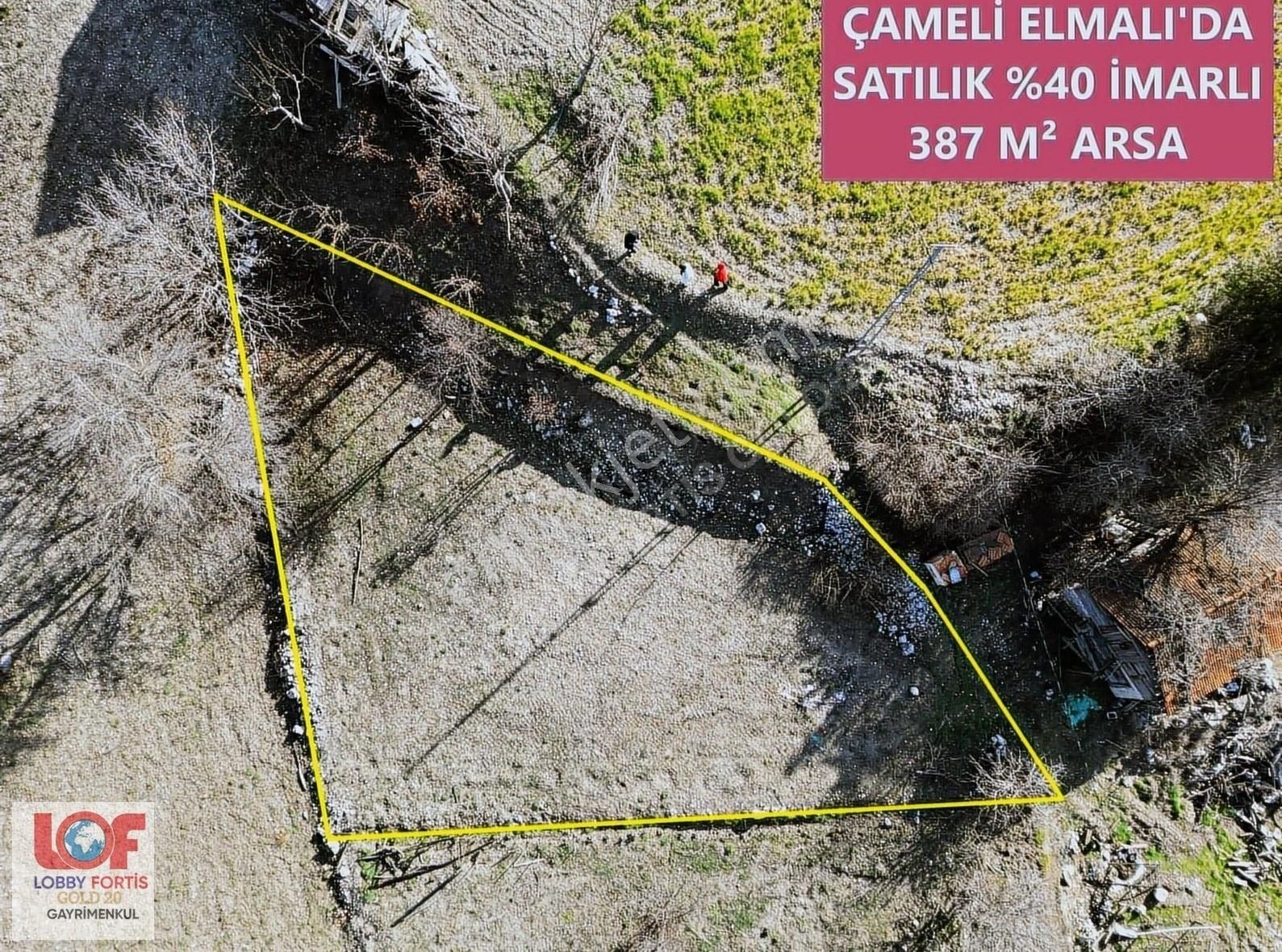 Lobby Fortis'ten Çameli Elmalı'da %40 İmarlı 387 M² Arsa