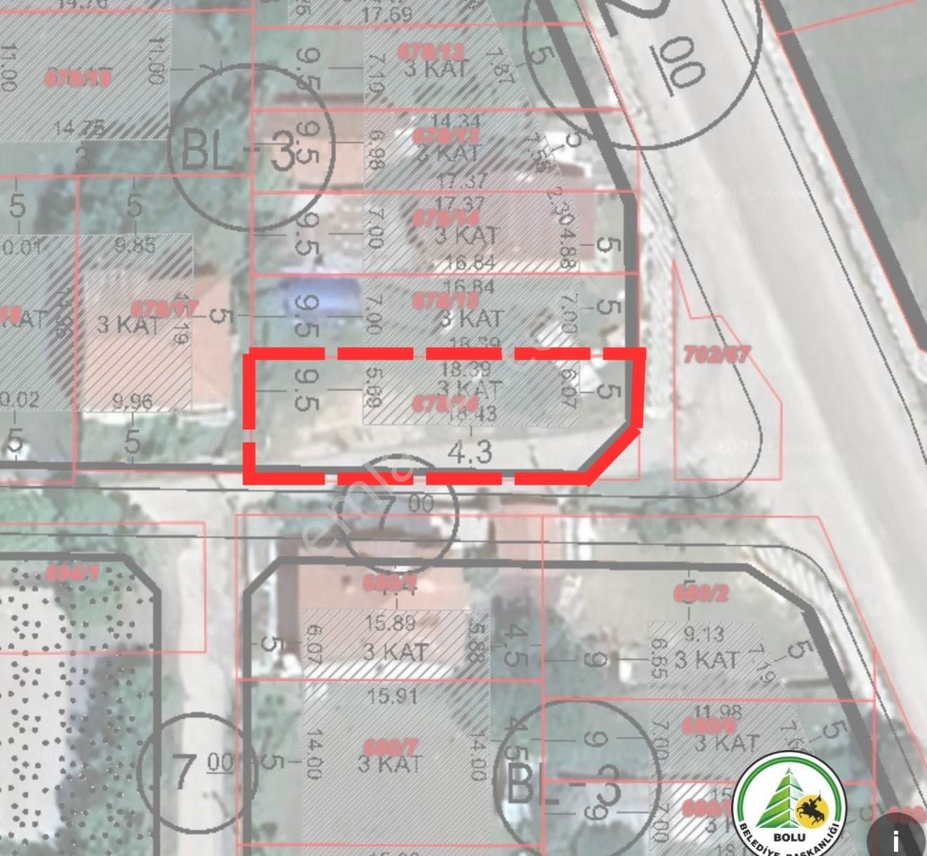 Kuruçay Mah. 346 M2 Satılık Arsa-altın Emlak