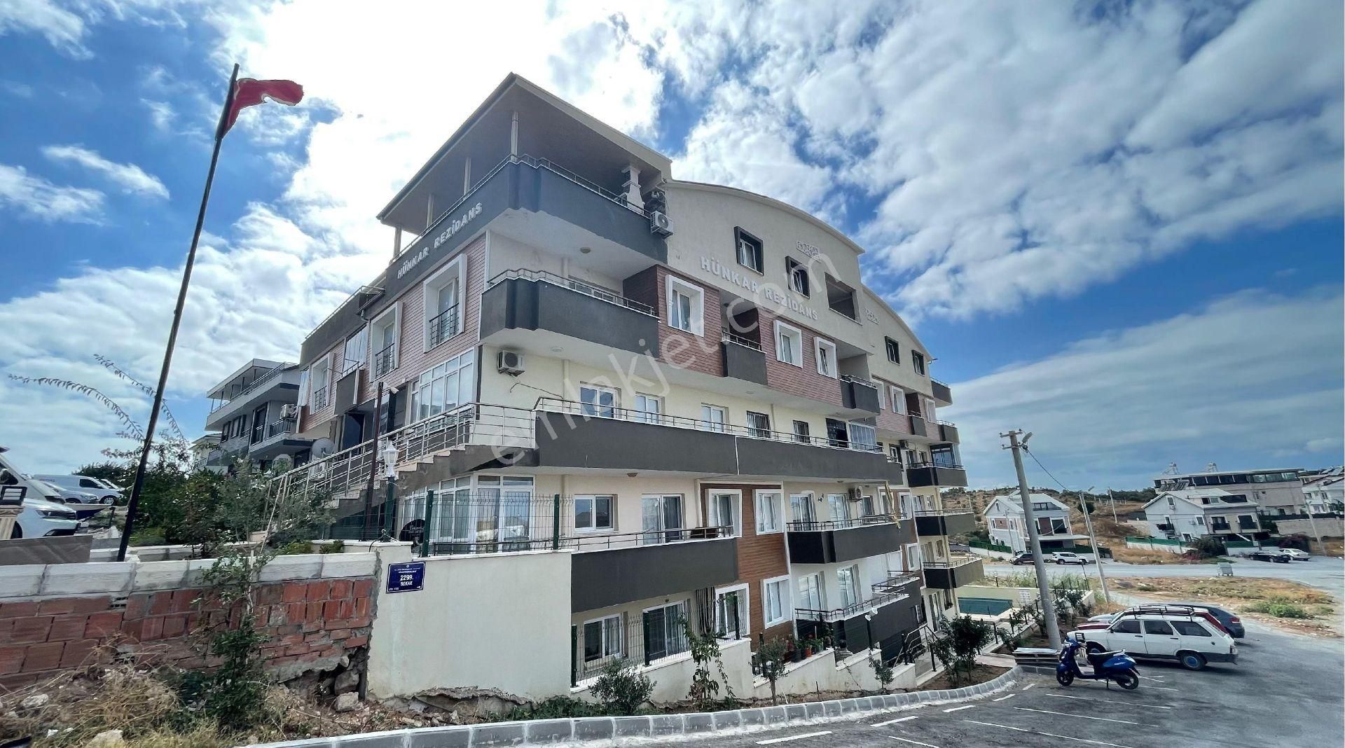 Didim Hisar Mahallesinde 1+1 Havuzlu Sitede 1+1 Daire