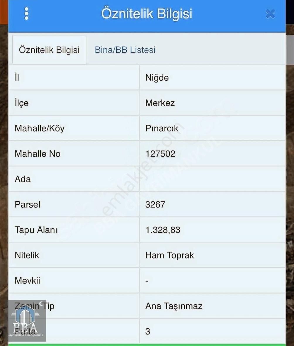 Pınarcık Köyünde Arsa