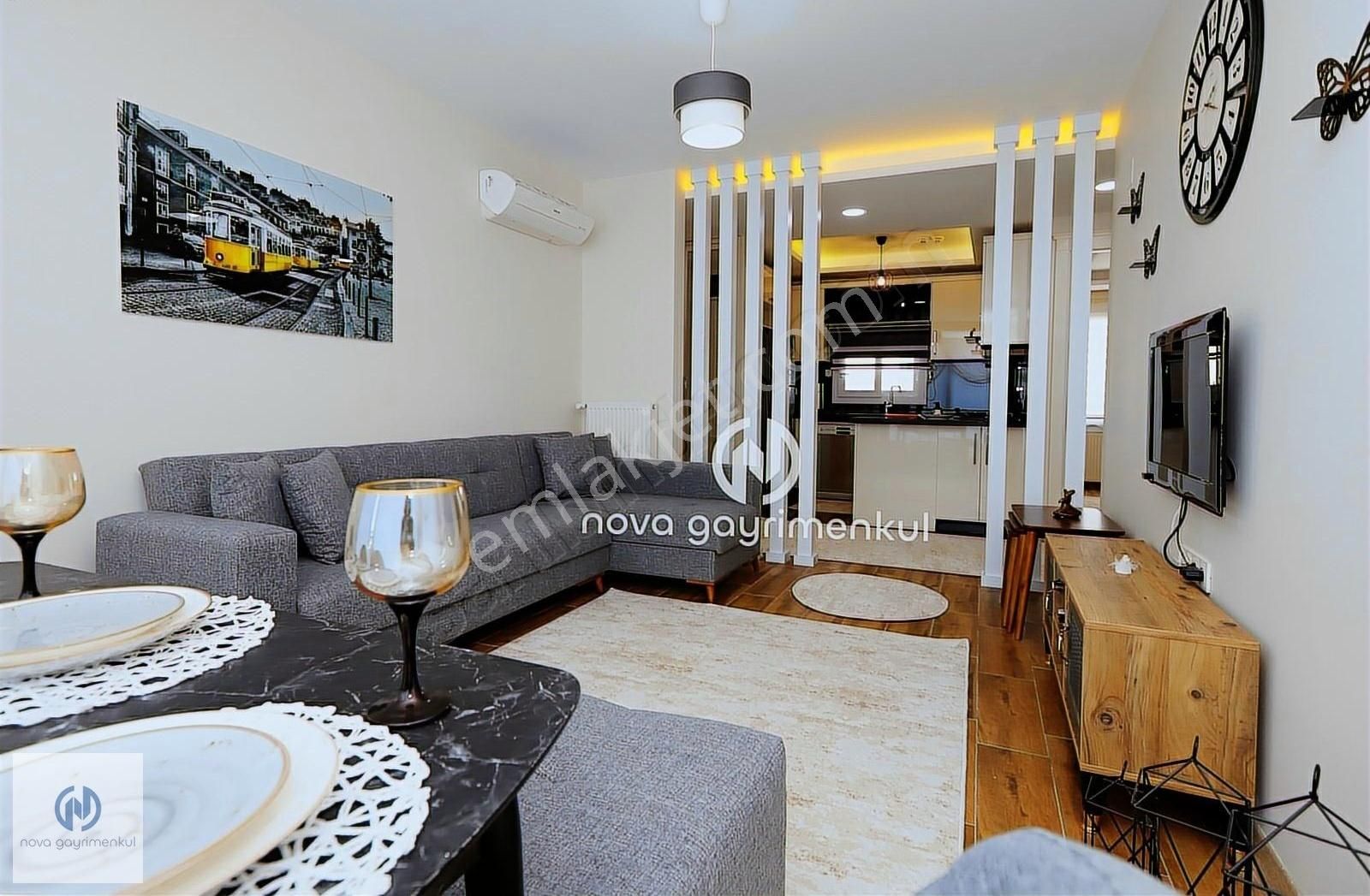 **nova** Akkent Mah.de Full Eşyalı Kiralık 2+1 Daire