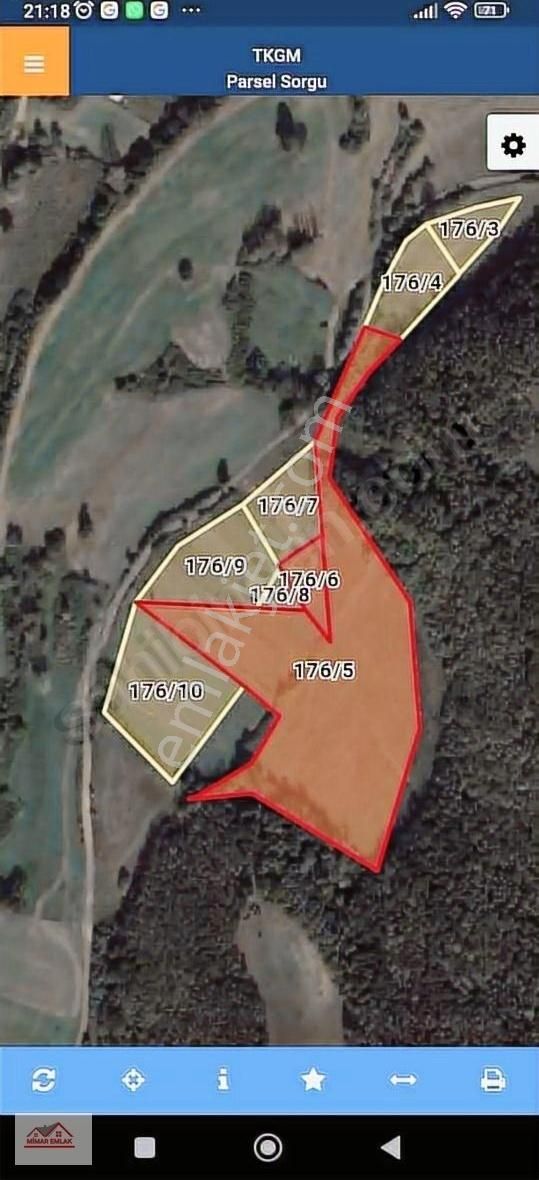 Çatalca Çiftlikköy De Satılık 710 M2 Tarla