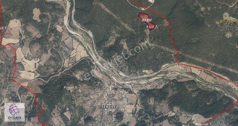 Çanakkale Terziler Köyünde Satılık Tarla