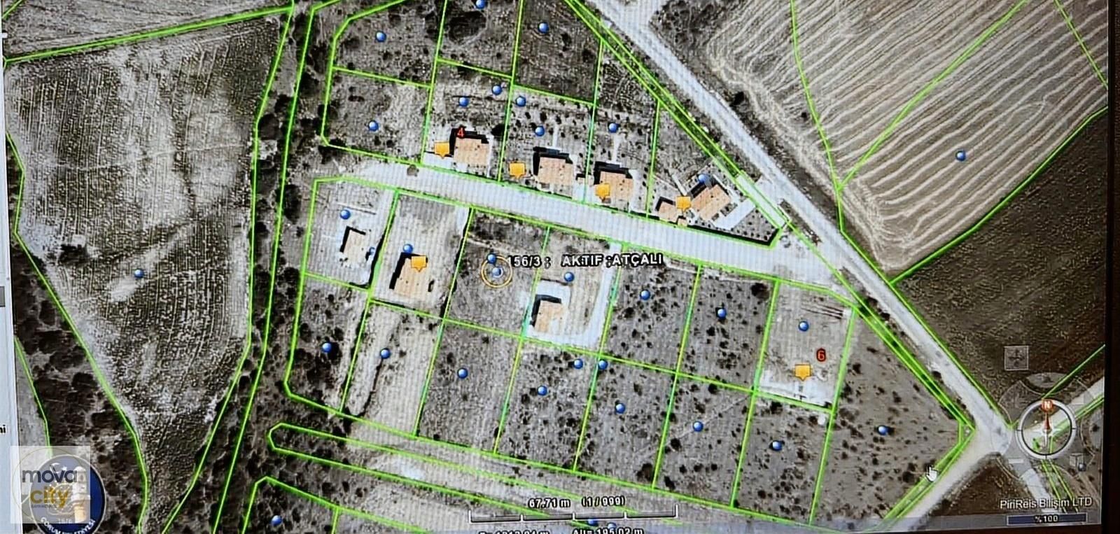 Atçalı'da 1002 M2 Satılık İmarlı 2 Kat Villa Arsası