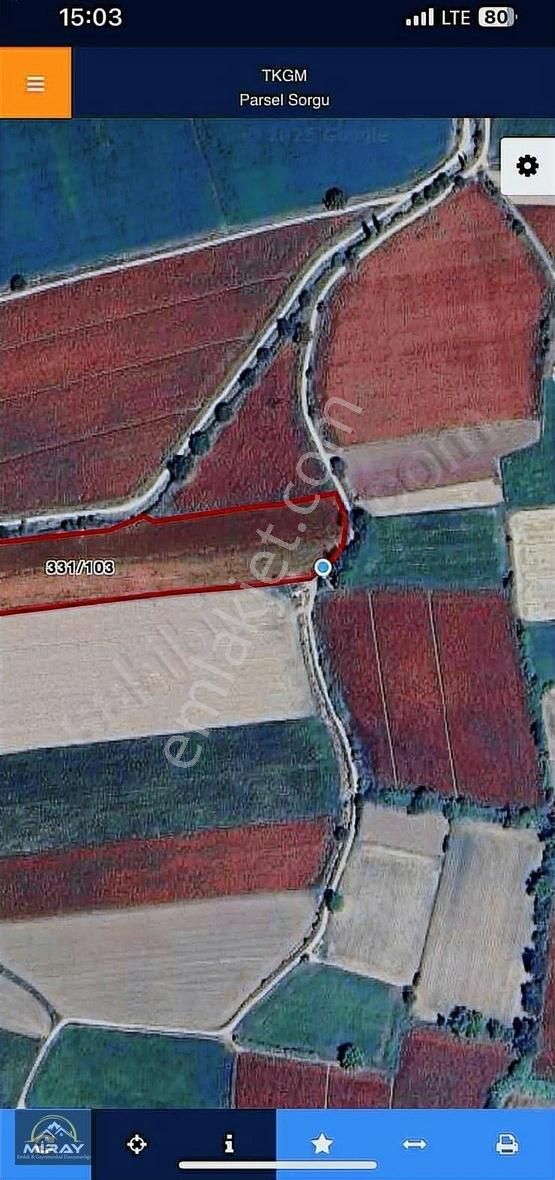 Miray Emlaktan Nazilli Esenköyde Satılık Tarla - Görsel 7