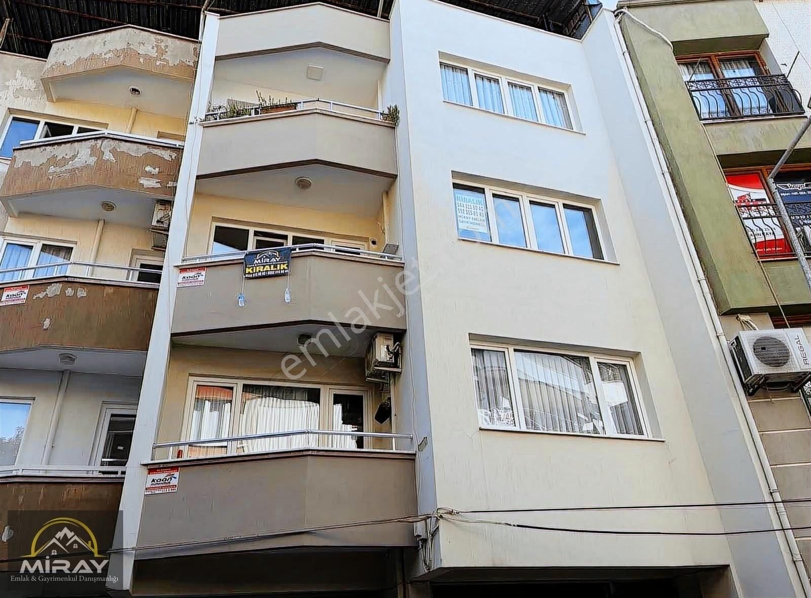 Miray Emlaktan Turan Mahallesinde Doğalgazlı Kiralık Daire
