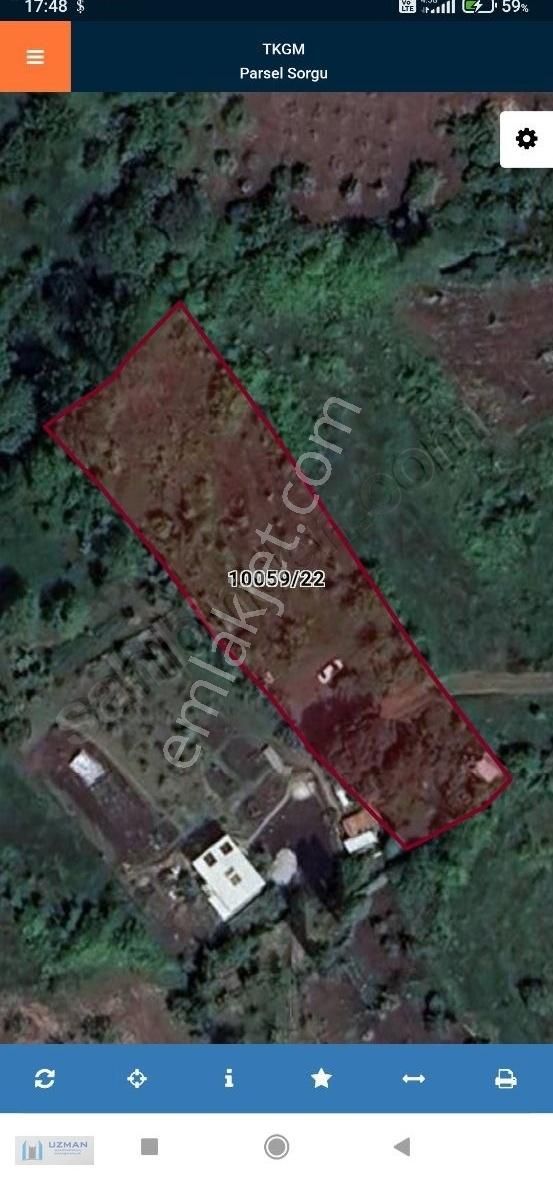 Uzman Dan Dürdane Köyünde 2323m2 Tarla