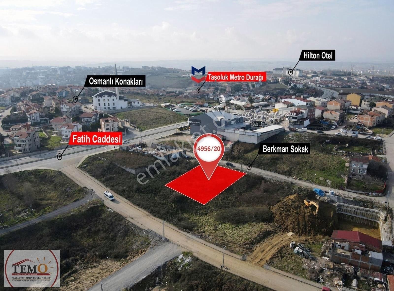 Taşoluk İnşaata Hazır İfrazlı Arsa!!!