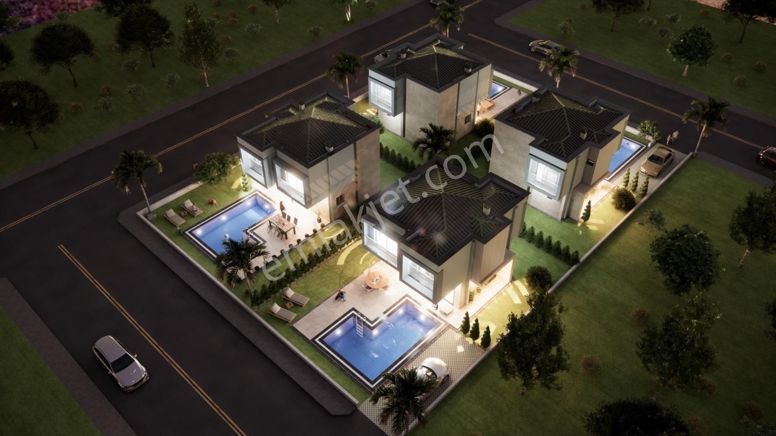 Güzelçamlıda Denize 300 Metre Özel Havuzlu Sıfır Yazlık
