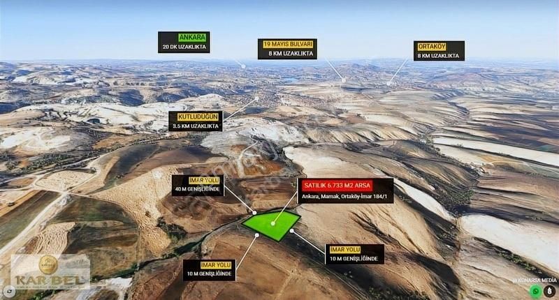 Ankara Mamakda 5 Kata İmarlı Arsa Yatırım Fırsatı