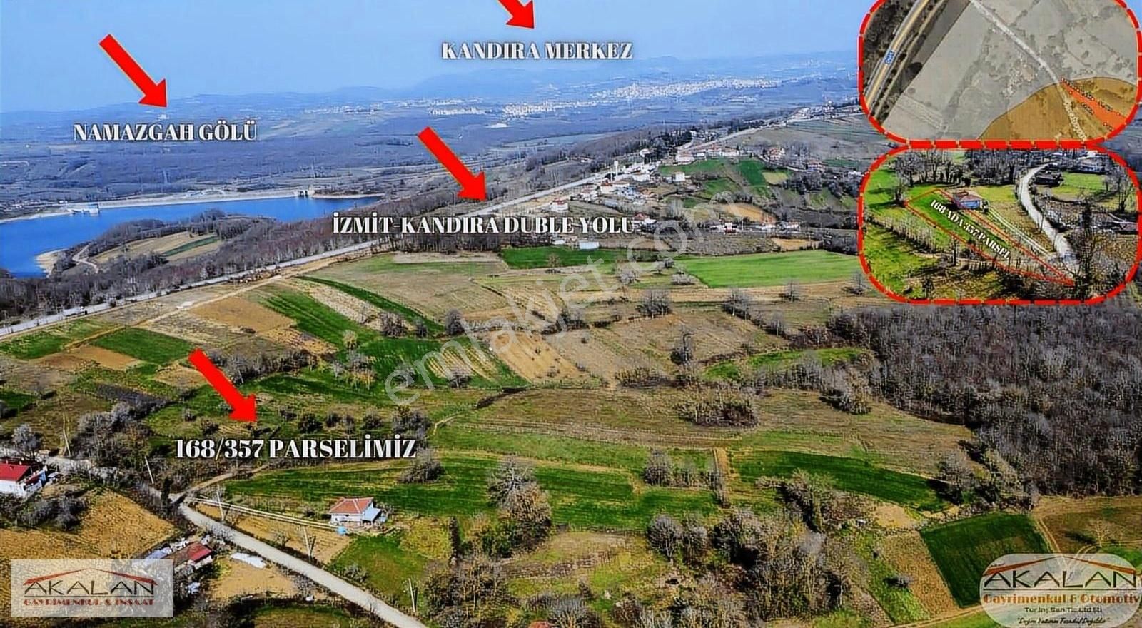 %40 İmarlı Arsa Sahillere 10 Dk Kandıra Merkeze 5 Dk
