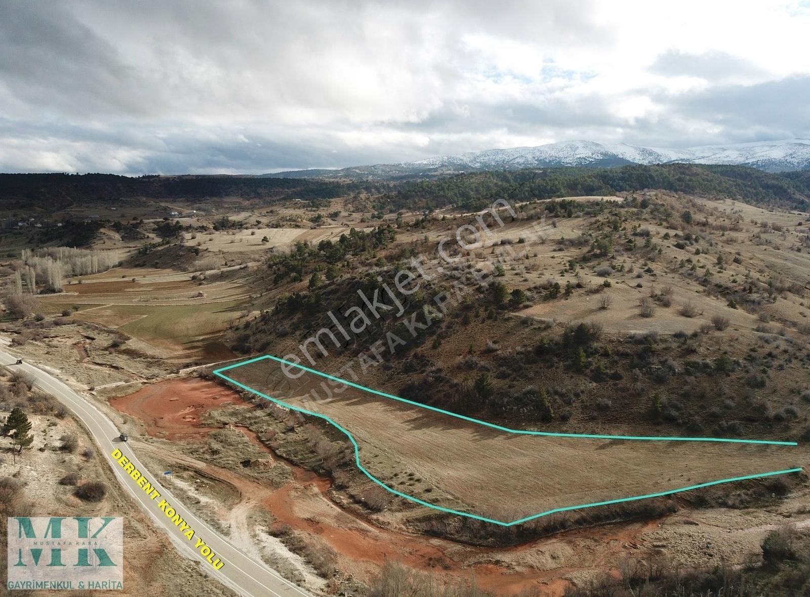 Mustafa Karadan Derbent Anayolu Üzerinde Satılık 7932 M² Parsel
