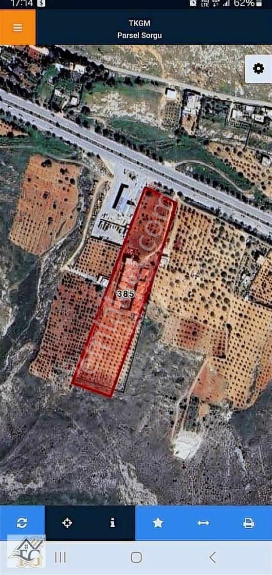 Oğuzeli Yalnızbağ Da Ana Asvalta Sıfır Arazi İmara Yakın