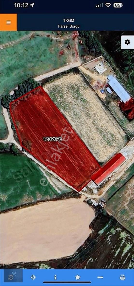 Krediye Uygun Yeşilyurtta Meraya Sıfır Satılık Tarla Tek Tapu