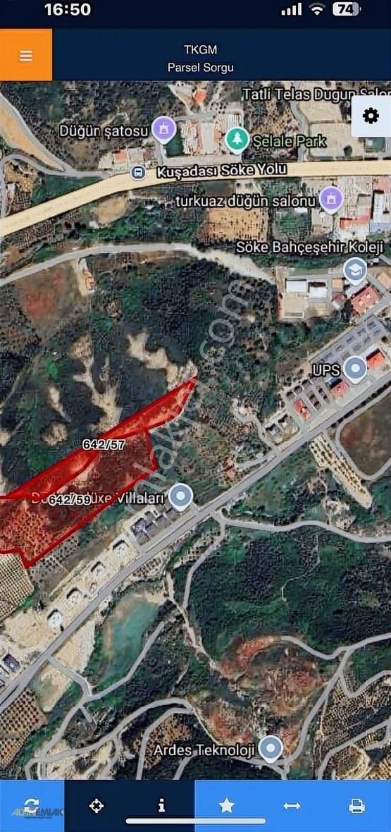 Fırsat ! Aydın Söke Kemalpaşa Toki Taksitli 39636 M2 Arsa