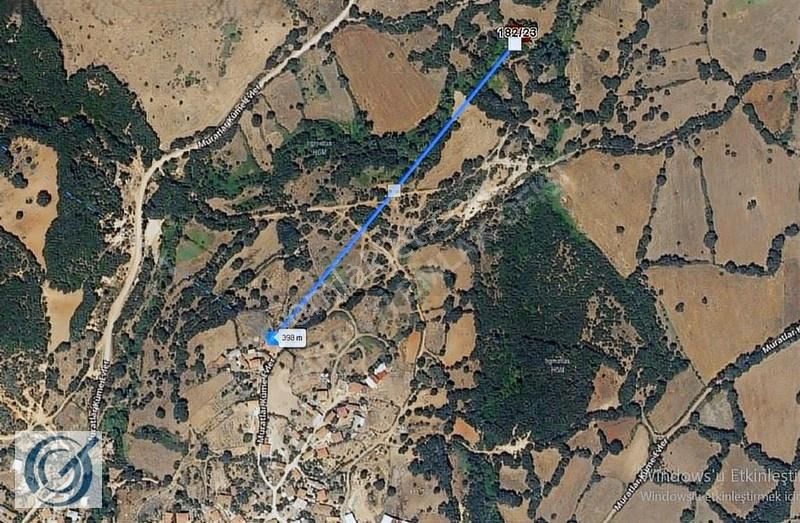 Çanakkale Bayramiç Muratlar Köyü Yolu Olan Tarla
