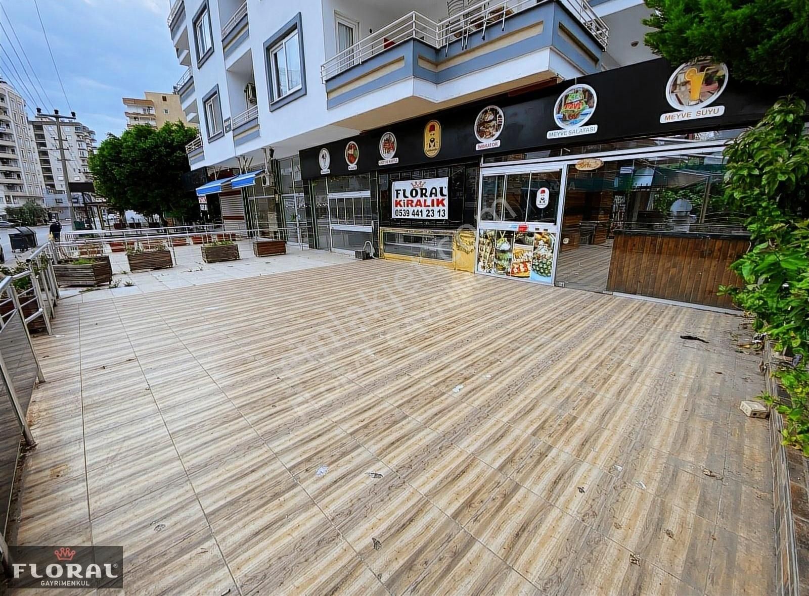 Floral'den Viranşehir Cad. 130 M2 Kapalı 190 M2 Ön Alanlı Kiralı