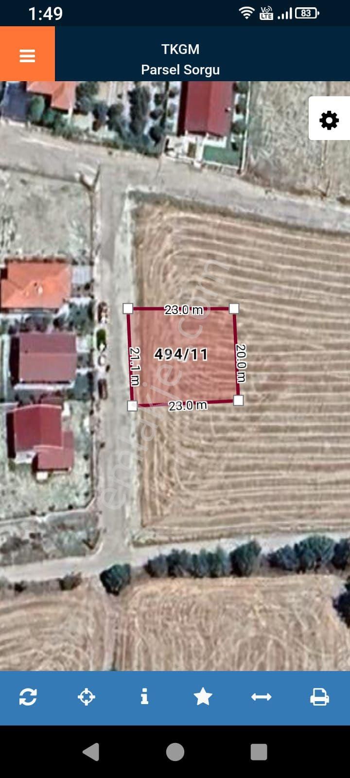 Kızılkaya'da İmarlı Kitap Gibi 464 M2 Fırsat Arsa