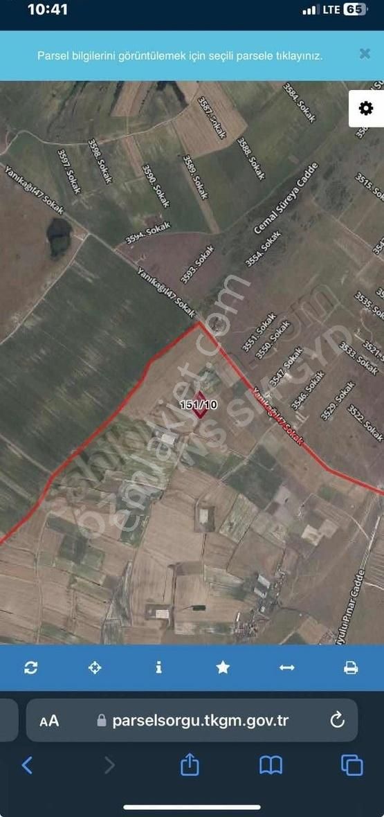 Kapaklı Yanıkağıl 3500 M2 Tek Tapu Tarla