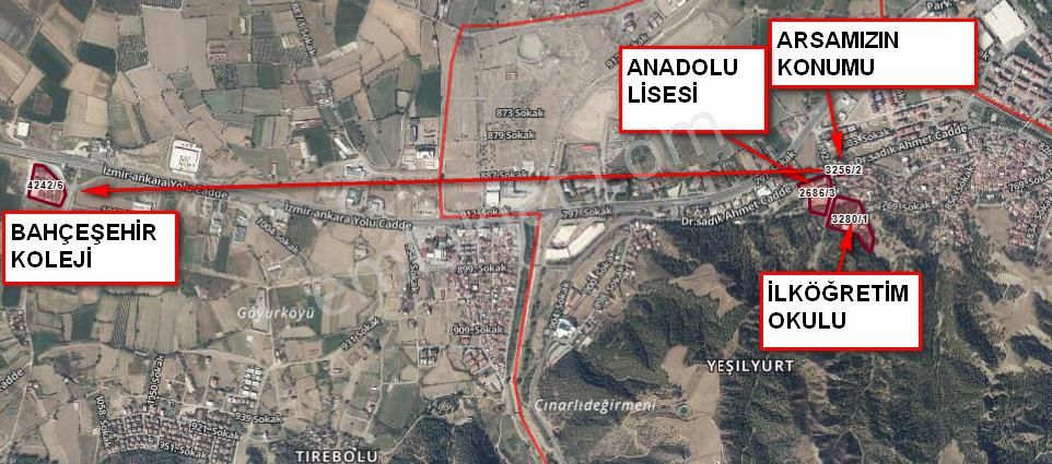 Manisa Salihli Yeşilyurt Mh.de Satılık 5 Kata İmarlı Arsa