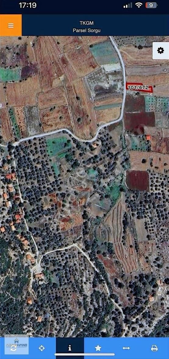 Milas Çamköy Çıkışı Kayaderesı Gökbelde Asvlatta Sıfır Tarla - Görsel 9