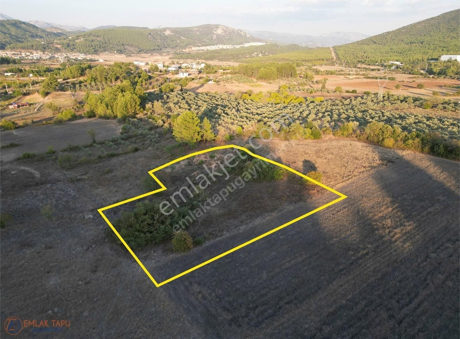 Muğla Menteşe Akçaova Mah. Bağ Evi Yapılabilir Tarla