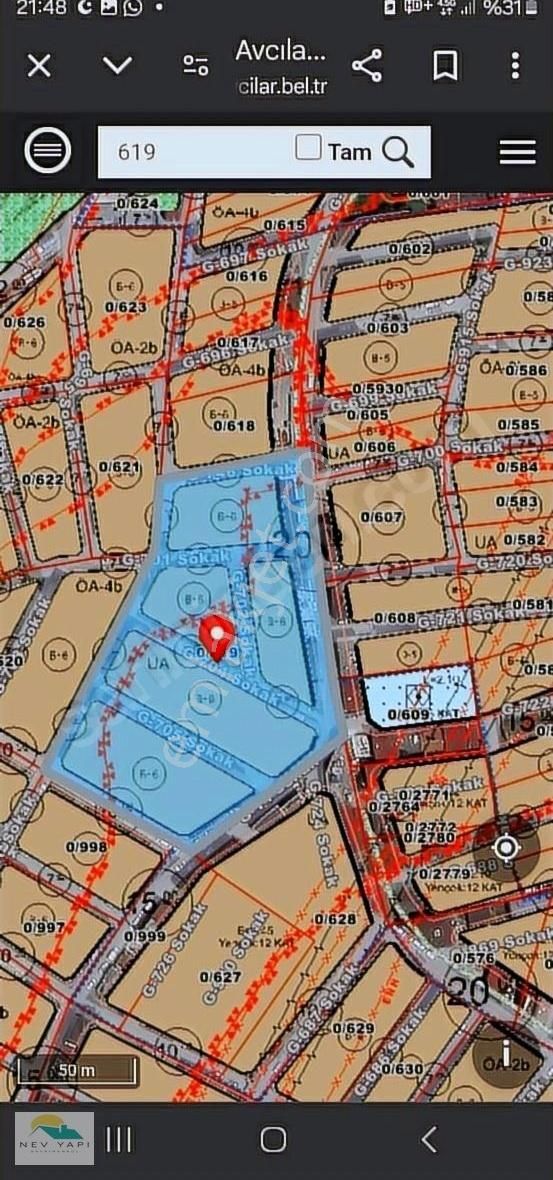 ** Nev Yapı Arsa Ofisinden Satılık 92m² ** - Görsel 9