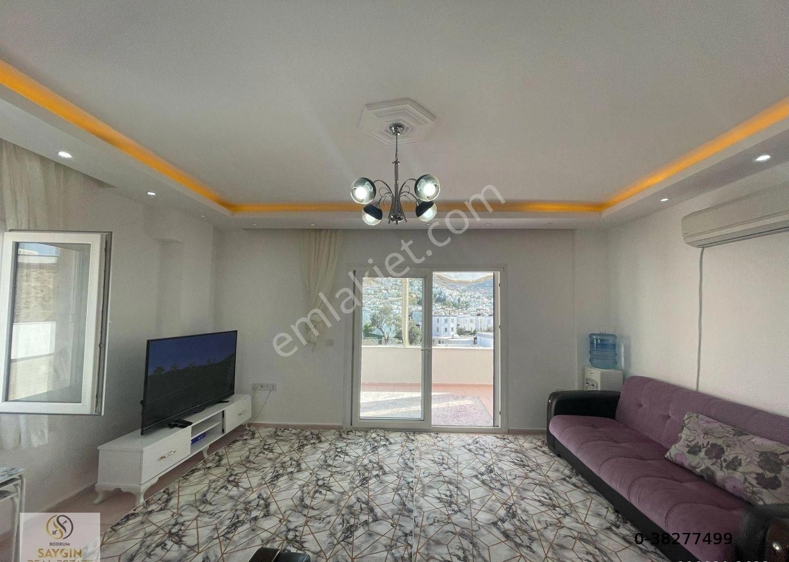 Turgutreis Akçaalan Da Deniz Manzaralı 3+1 Üst Kat Daire - Görsel 17