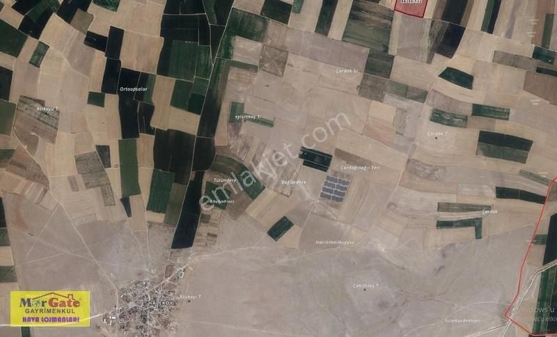 Morgate Gayrimenkulden Selçuklu Kaleköyde 18500 M2 Satılık Tarla