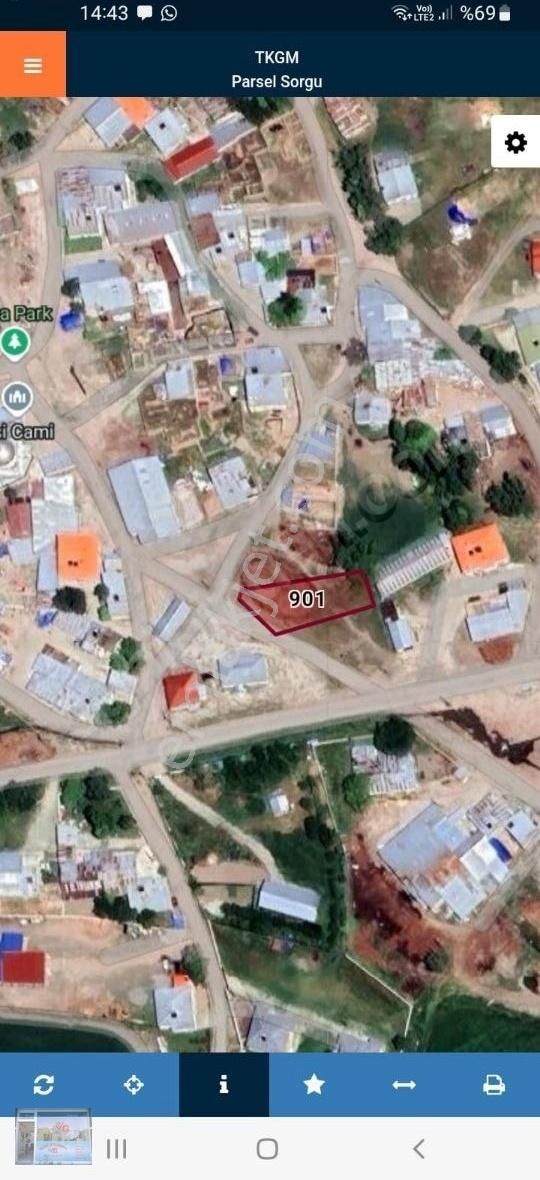 Aziziye Yarımca Mahallesinde 645 M2 İmarlı Arsa
