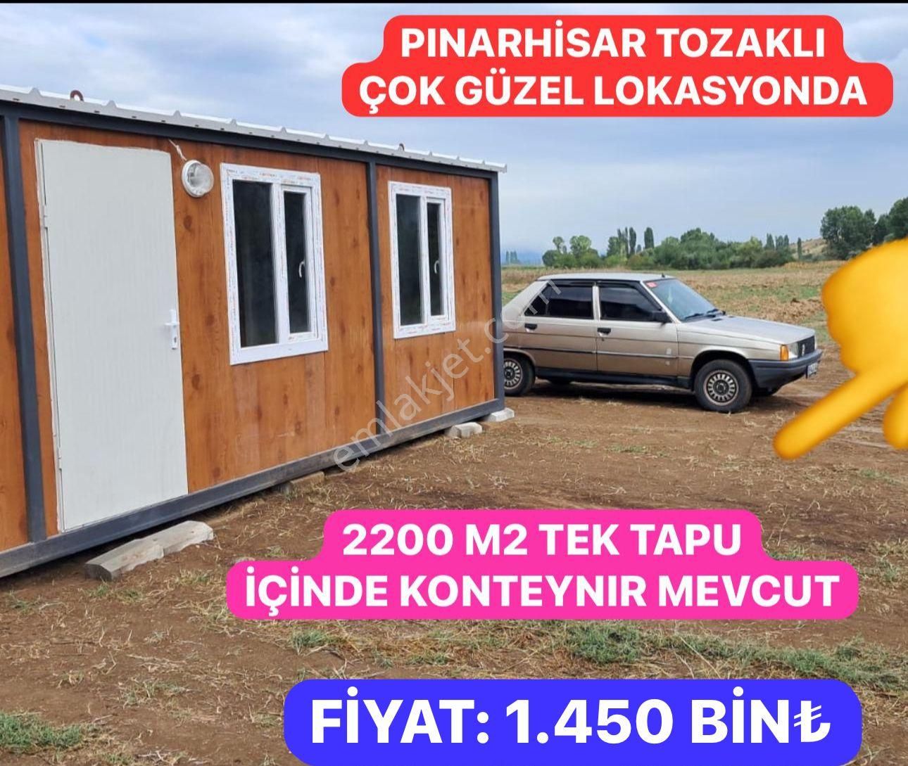 Tek Tapu İçinde Konteyner Mevcut