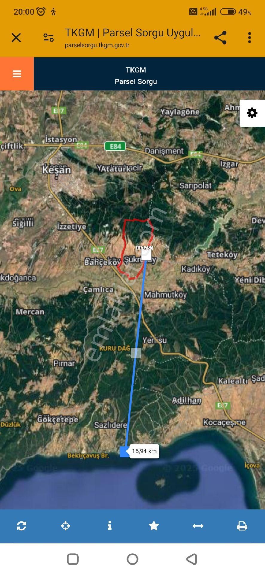 Konteynerli Köy İçi Satılık Müstakil Tapulu