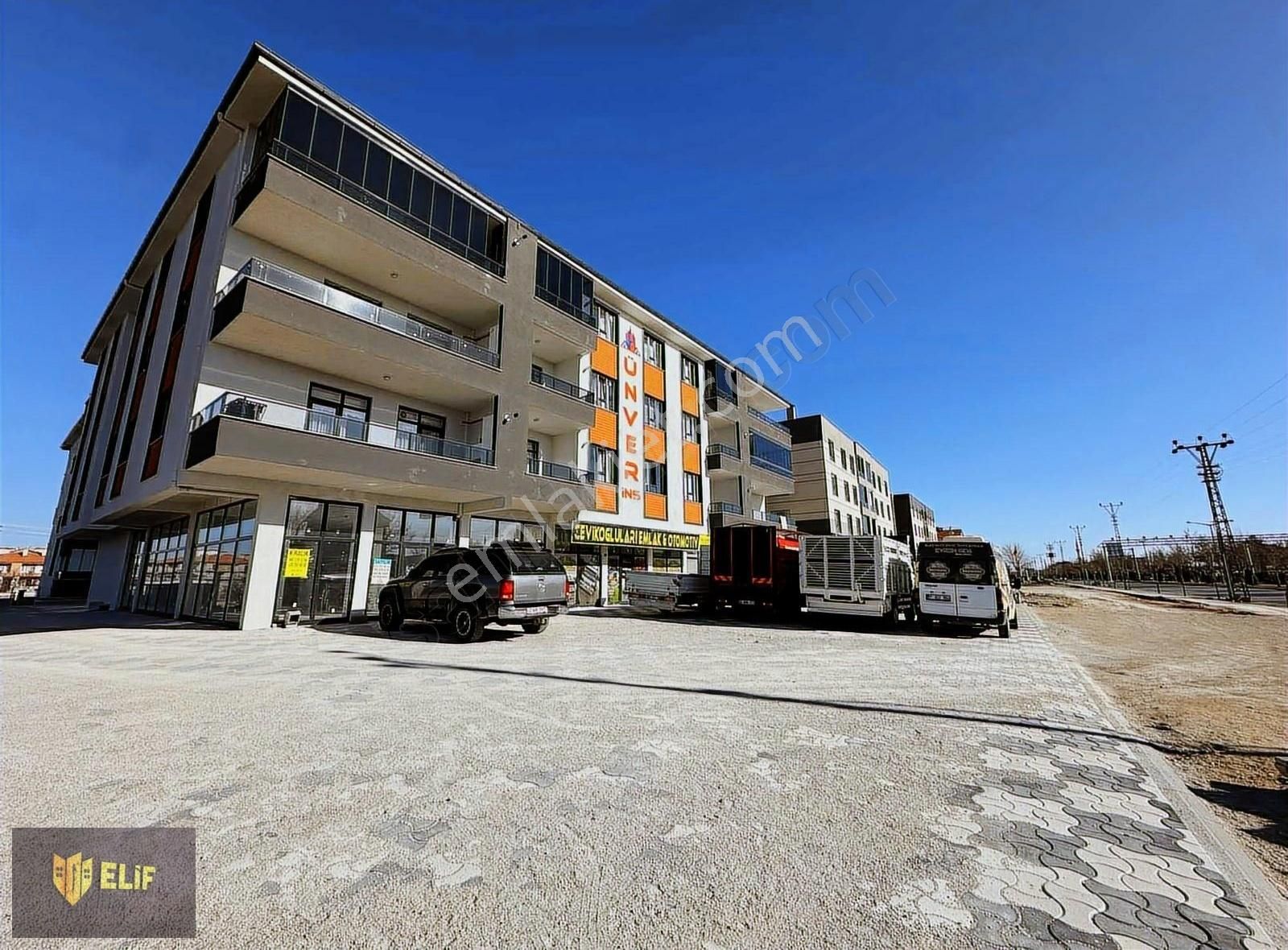 Elif'den Karaaslanda Karaman Yoluna Cephe Satılık 3+1 Daire