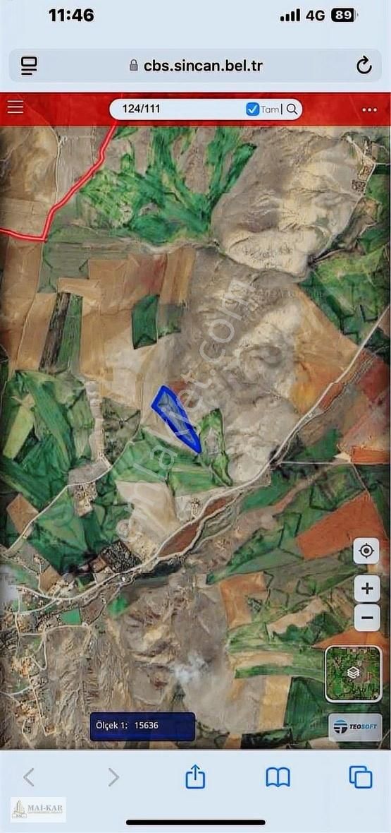 Temelli Beyobası Tarla 23.744 M2